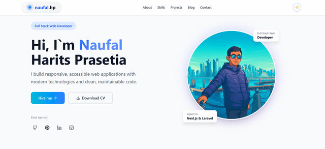 NAUFAL HP | Full Stack Developer