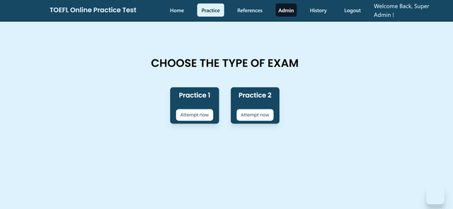 TOEFL Simulation
