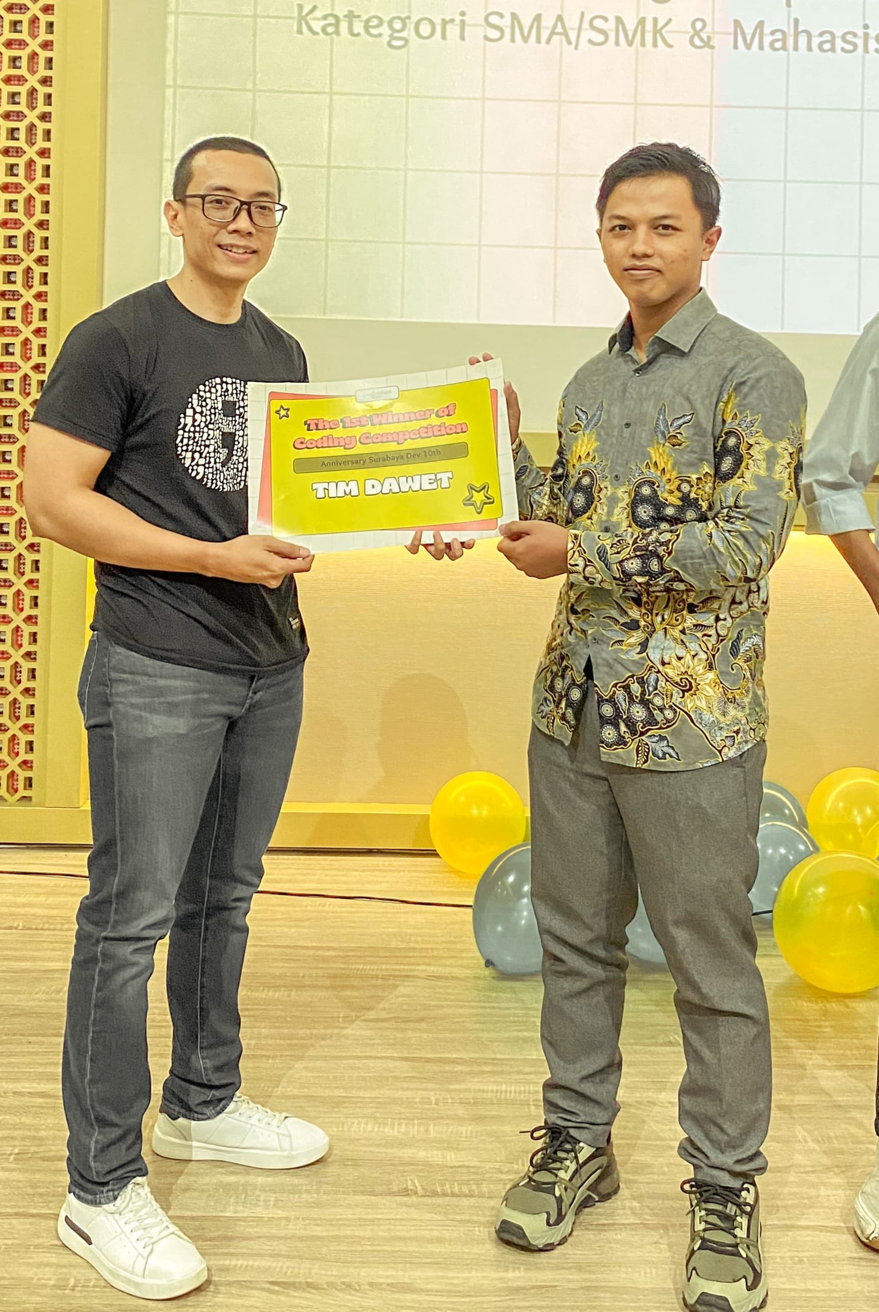 Juara 1 Coding Competition